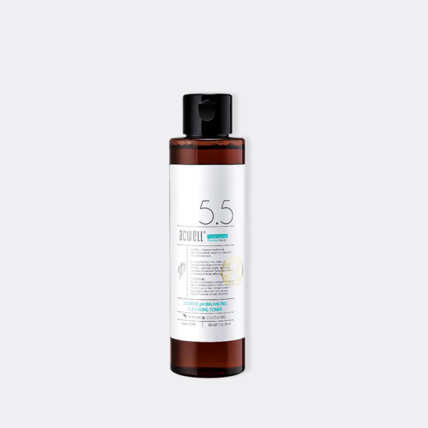 Acwell licorice ph 5.5 balancing cleansing toner - 150ml