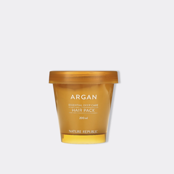 Argan nourishing & repair care for extremely damaged hair essential deep care hair pack - 200ml