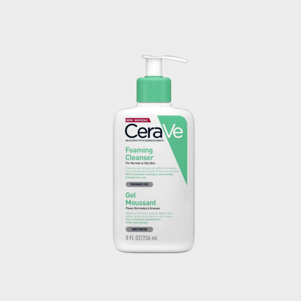 CeraVe Foaming Cleanser (Normal to Oily) - 236ml (France Version)