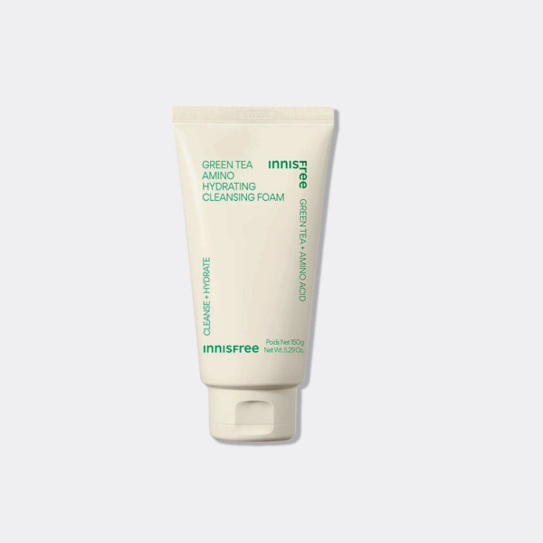 Innisfree green tea amino hydrating cleansing foam - 150g