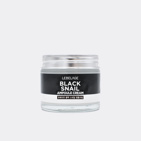 Lebelage black snail ampoule cream - 70ml