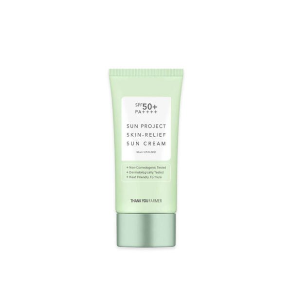 Thank You Farmer Sun Project Skin Relief Sun Cream Spf50+ PA++++ - 50ml