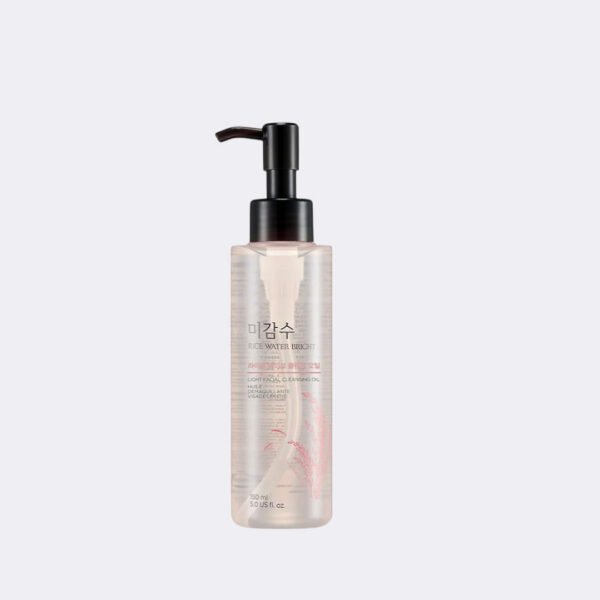 The face shop rice water bright light cleansing oil - 150ml