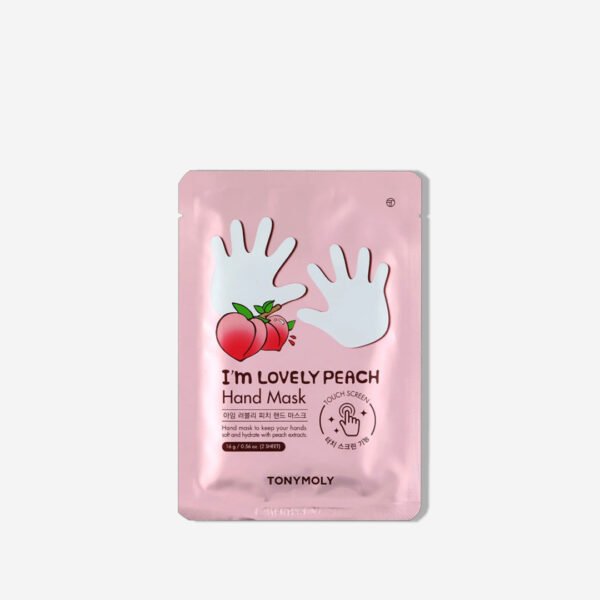 Tonymoly I'm Lovely Peach Hand Mask - 16g