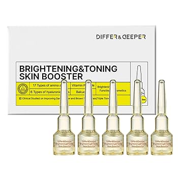 Differ and deeper brightening and toning skin booster